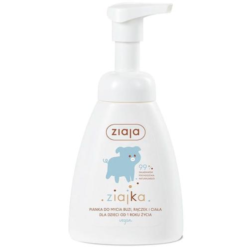 ZIAJKA PIANKA DO MYCIA BUZI RĄCZEK I CIAŁA 250ML