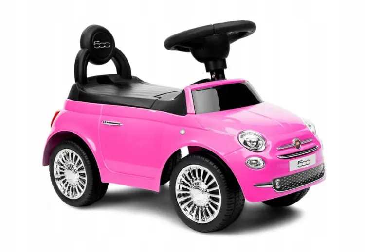 Toyz By Caretero Jeździk Fiat 500 Pink