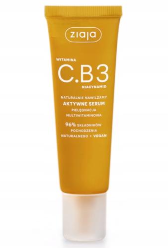 Ziaja Aktywne Serum Do Twarzy Witamina C.B3 Niacynamid 30ml