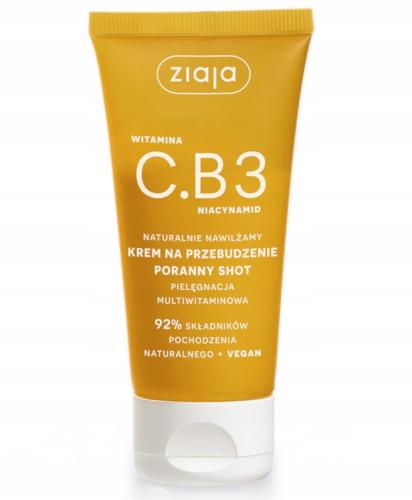 Ziaja Krem Na Przebudzenie Poranny Shot Z Witaminą C.B3 Niacynamid 50ml