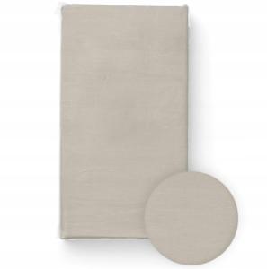 Bocioland Prześcieradło Jersey 60x120cm Beż 0557