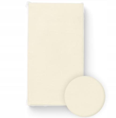 Bocioland Prześcieradło Jersey 60x120cm Cream 0595