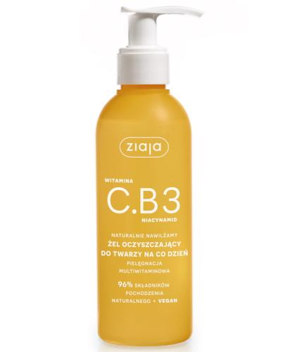 Ziaja Żel Oczyszczający Do Twarzy Z Witaminą C.B3 Niacynamid 190ml