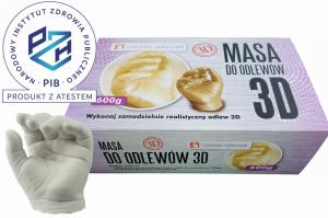 Ramy Czasu Masa Do Odlewów 3D Kopiowanie Części Ciała 600g
