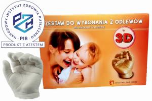 Ramy Czasu Odcisk Odlew 3D Zestaw Do Wykonania 2x Odlewów