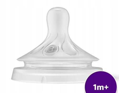 Avent Natural Response Smoczek Do Butelki 2szt 1m+ 963/02