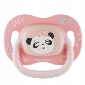 Canpol Smoczek Silikonowy Symetryczny Exotic 18m+ Panda