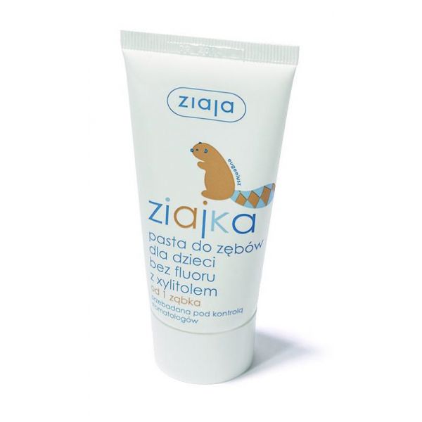 Ziajka Pasta Do Zębów Bez Fluoru z Xylitolem 50ML