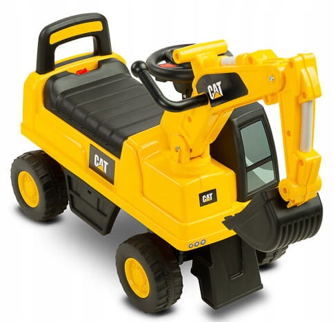 Toyz Koparka Jeździk Ruchoma Łyżka Klakson CAT