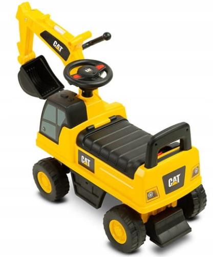 Toyz Koparka Jeździk Ruchoma Łyżka Klakson CAT