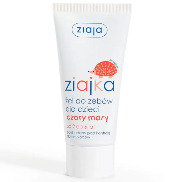 Ziajka Żel Do Zębów Dla Dzieci Czary Mary 50ml
