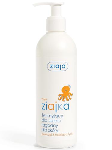 Ziajka Żel Myjący Dla Dzieci Łagodny Dla Skóry Hypoalergiczny 300ml