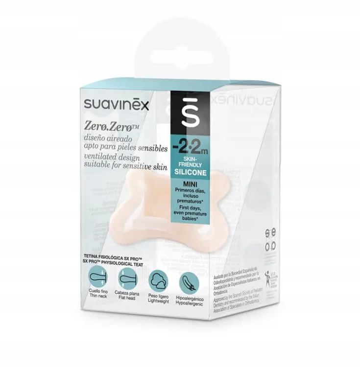 Suavinex Smoczek Fizjologiczny ZERO ZERO -2-2m 8719