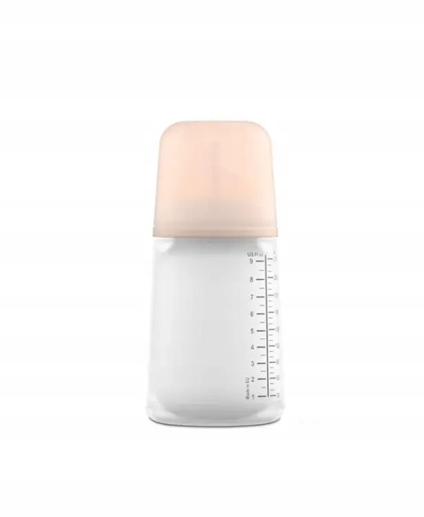 Suavinex Zestaw Startowy ZERO ZERO Butelka Antykolkowa 270ml O Średnim Przepływie 3m+ 7416