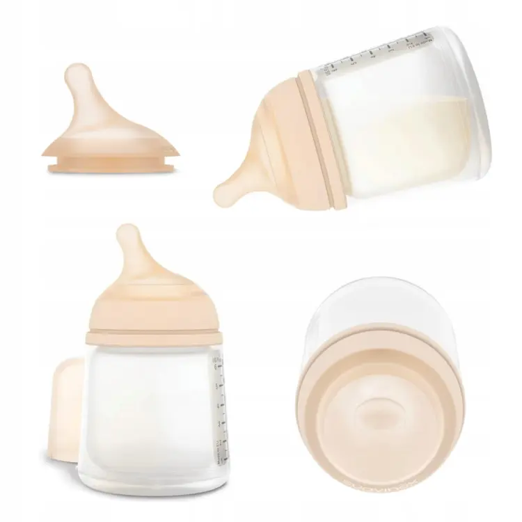 Suavinex Zestaw Startowy ZERO ZERO Butelka Antykolkowa 270ml O Średnim Przepływie 3m+ 7416