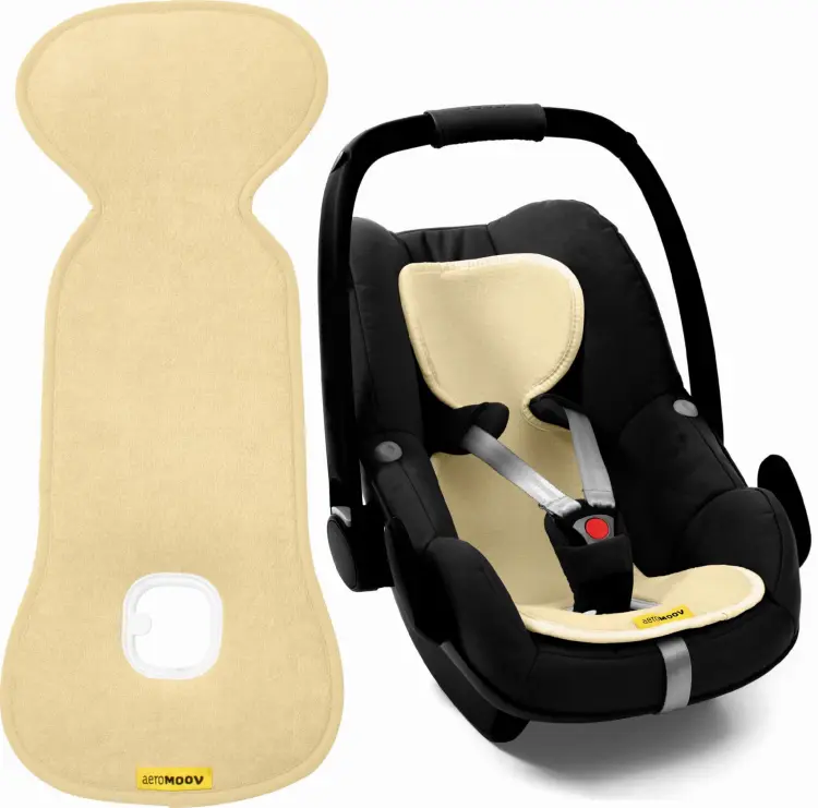 AeroSleep Wkładka Antypotowa AeroMoov Do Fotelików Gr. 0 VANILLA (0-13kg)