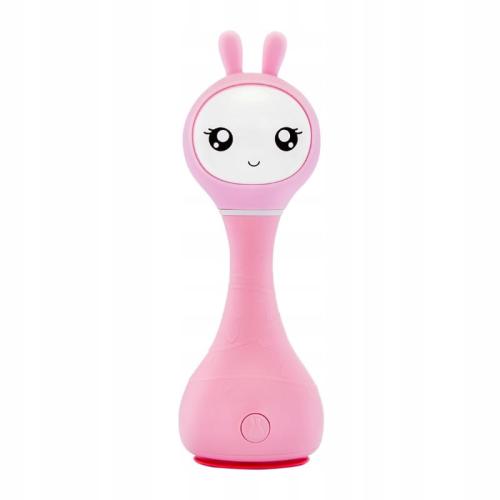 Alilo Smarty Bunny Króliczek Grzechotka Odtwarzacz Różowy