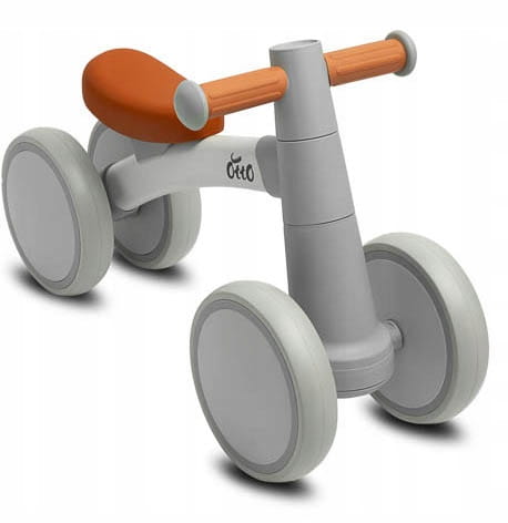 Toyz Otto Rowerek Biegowy Jeździk Dla Dzieci Chodzik Grey