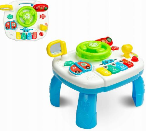 Toyz Stoliczek Interaktywny Edukacyjny 3w1 Dla Dzieci Kierowcy