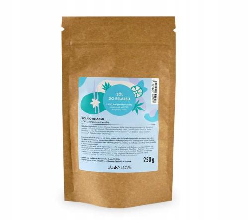 Lullalove Sól Epsom Do Kąpieli Relaksu Z Cbd 250 g.