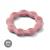 BabyOno Gryzak Silikonowy RING Różowy 825/02