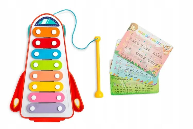 Toyz Zabawka Edukacyjna Tęczowe Cymbałki