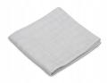 Czas Bobasa Pielucha Muślinowa Premium Kocyk Otulacz 120x120cm Szara 0530