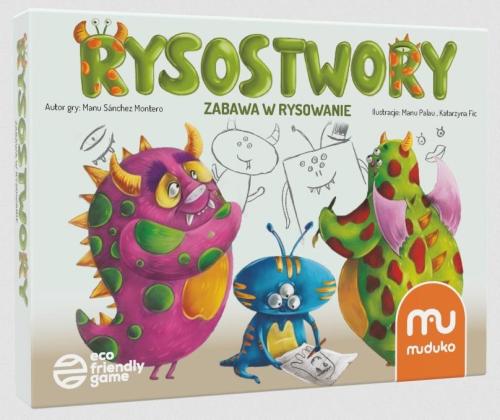 Muduko Gra Rysostwory Zabawa W Rysowanie Gra Karciana