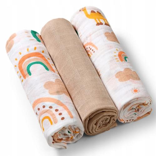 PIELUCHY PIELUSZKI MUŚLINOWE PREMIUM 3 SZT 70x70cm