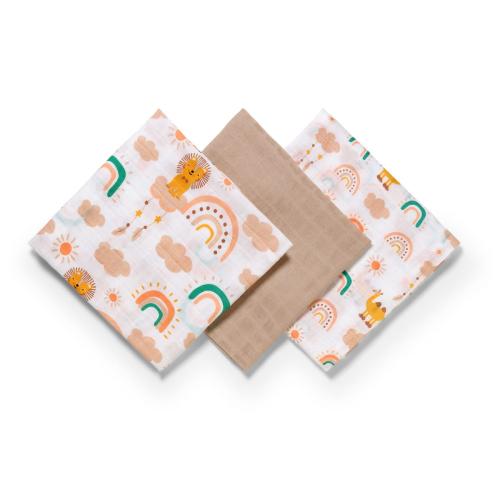 PIELUCHY PIELUSZKI MUŚLINOWE PREMIUM 3 SZT 70x70cm