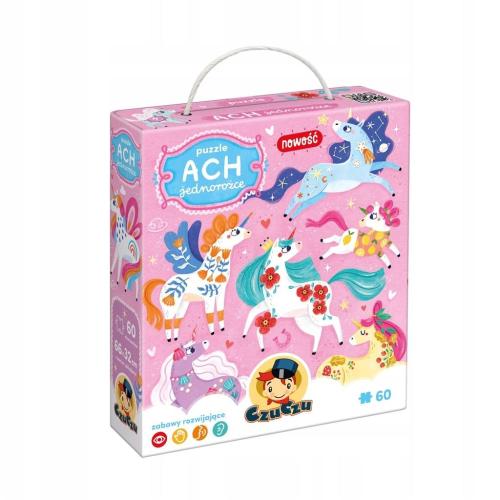 Czuczu Ach Jednorożce Puzzle 60 El. Duże