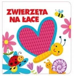 Książeczka Sensoryczna Zwierzęta Na Łące Dotykowa