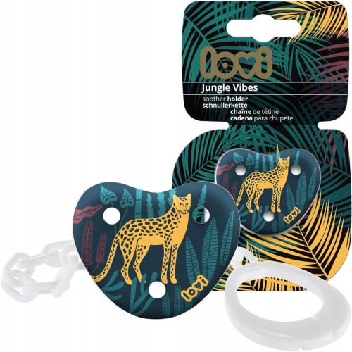 Lovi Łańcuszek Zawieszka Klips Do Smoczka Exclusive Jungle Vibes