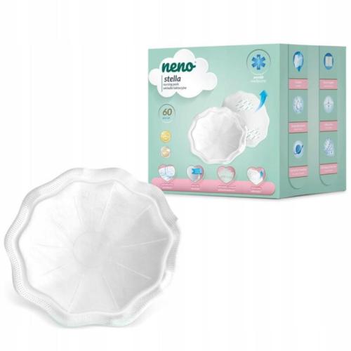 Neno Stella Wkładki Laktacyjne 60szt 4391