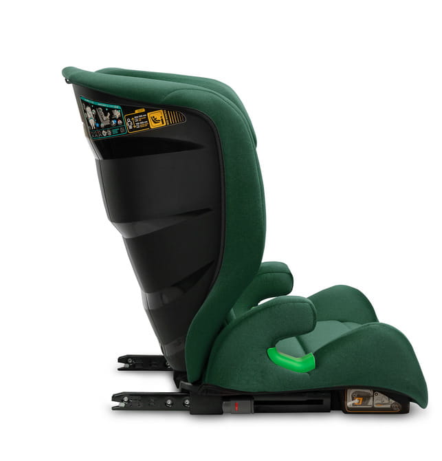 Caretero Fotelik Samochodowy Nimbus 4-12 Lat 100-150cm Dark Green