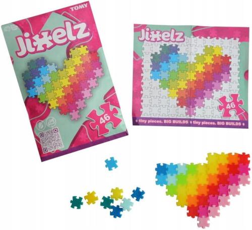Fat Brain Toys Jixelz Puzzle Serce 46 Elementów