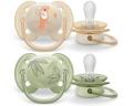 Avent Smoczek Uspokajający 2szt 0+ 0-6M Ultra Soft 091/07