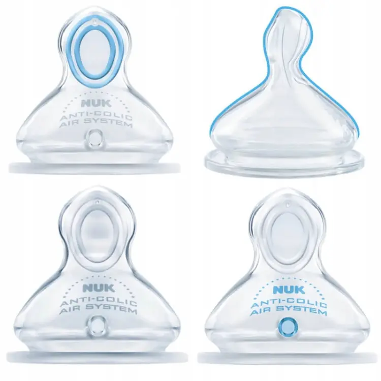 Nuk Butelka First Choice+ Antykolkowa Z Czujnikiem 360ml Kaszka XL 6-18m Niebieska