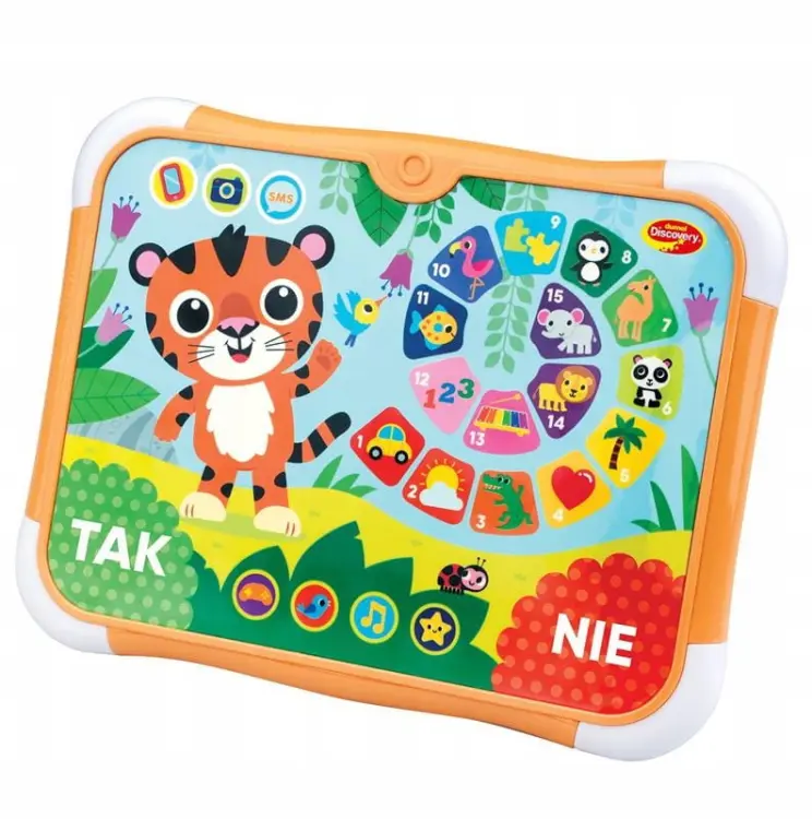 Dumel Discovery Gry Tablet Zagadki Tygryska DG 50164