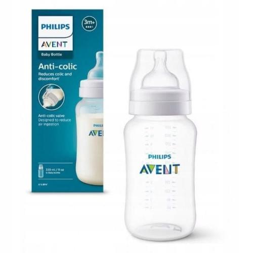 Avent Butelka Antykolkowa 330ml Smoczek 3m+