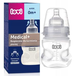 Lovi Butelka Medical 150ml + Smoczek 0m+ 21/565