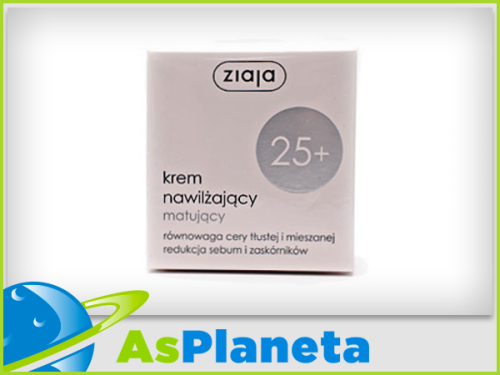 Ziaja Krem Nawilżajacy Matujący 25+ 50ml