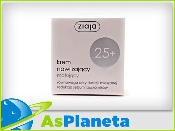 Ziaja Krem Nawilżajacy Matujący 25+ 50ml