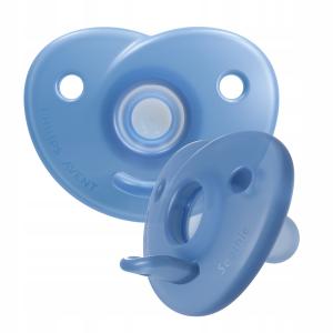 PHILIPS AVENT SMOCZEK USPOKAJAJĄCY SOOTHIE NIEBIESKI 0-6M 2SZT SCF099/26