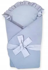 ROŻEK BECIK OTULACZ NIEMOWLĘCY MUŚLINOWY 80x80cm DWUSTRONNY PREMIUM