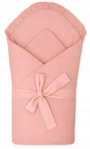 ROŻEK BECIK OTULACZ NIEMOWLĘCY MUŚLINOWY 80x80cm DWUSTRONNY PREMIUM