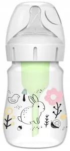 DR BROWN'S ANTI-COLIC OPTIONS+ SZEROKA BUTELKA 0M+ 150 ML WOLNY PRZEPŁYW 0+