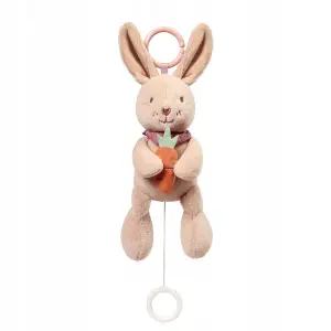 Zabawka z pozytywką dla niemowląt pluszowa Rabbit Karo Babyono 1686
