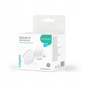 BABYONO PICO KIT III ZESTAW CZĘŚCI ZAMIENNYCH DO LAKTATORA LEJEK 24mm 1485