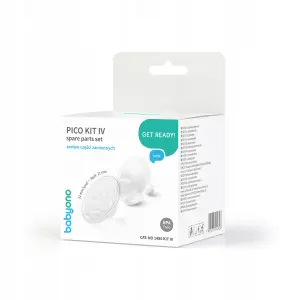 BABYONO PICO KIT IV ZESTAW CZĘŚCI ZAMIENNYCH DO LAKTATORA LEJEK 21mm 1485